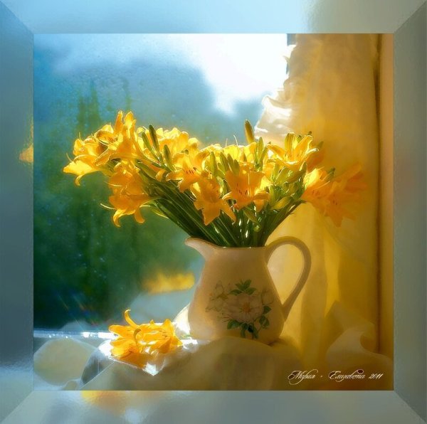 Весенние натюрморты на окне