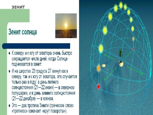 Тропики и Полярные круги