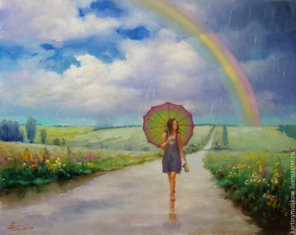Картины с изображением радуги