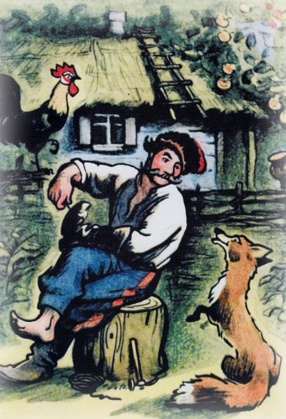 Картина Николай Репик у колодца