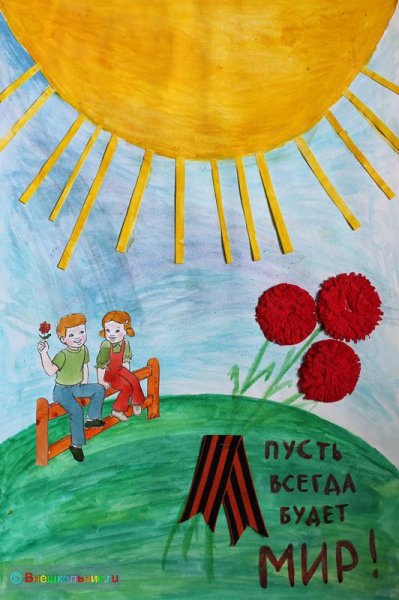 Рисунок на тему пусть всегда будет мир