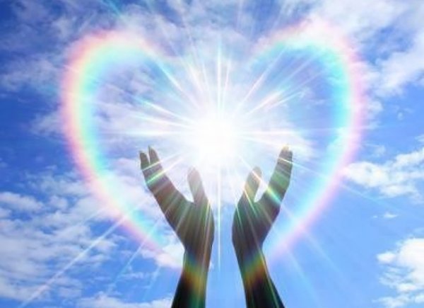 Мужчина и женщина солнце