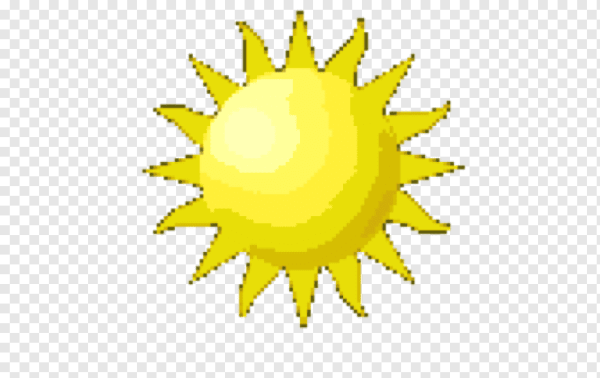 Солнце для презентации без фона