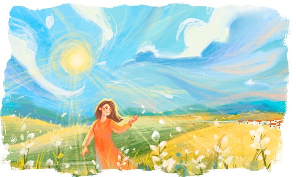 Человек стремится к свету