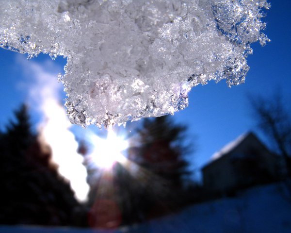 Тающий снег