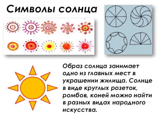 Символ солнца в искусстве