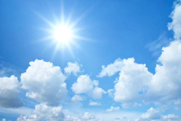 Небо с облаками