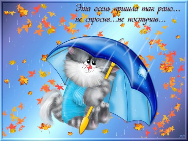 Хорошего настроения в дождь