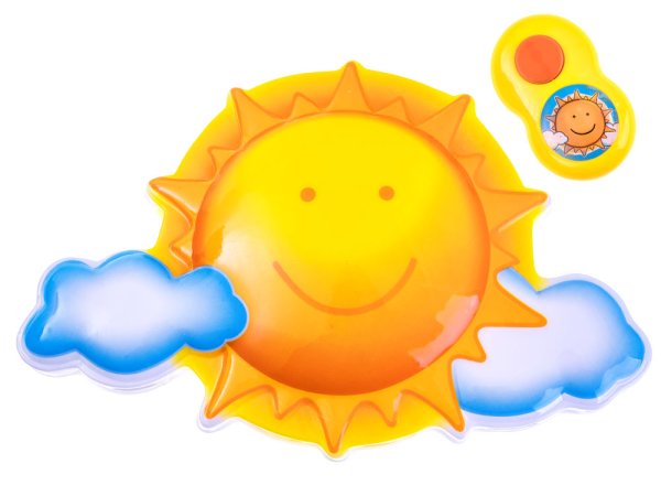 Солнышко и тучка в круге