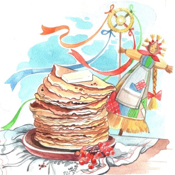 Детям о Масленице в детском саду