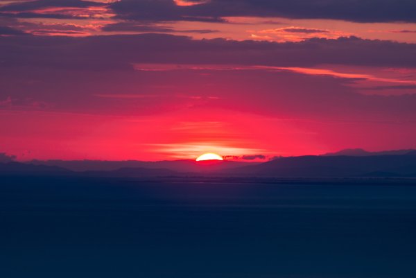 Красный закат