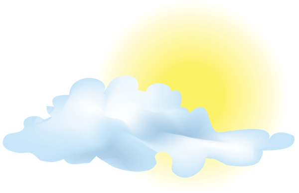 Облака на прозрачном фоне