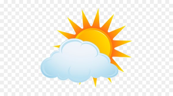 Солнце в небе для детей