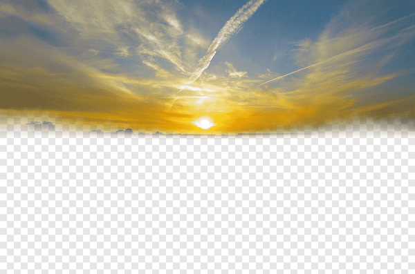 Радужное облако на прозрачном фоне