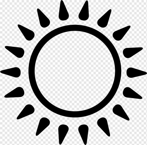 Солнце значок
