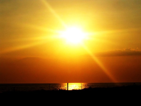 Измерение высоты солнца с помощью гномона