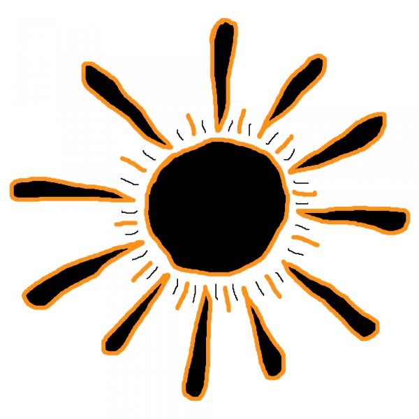 Орнамент в виде солнца