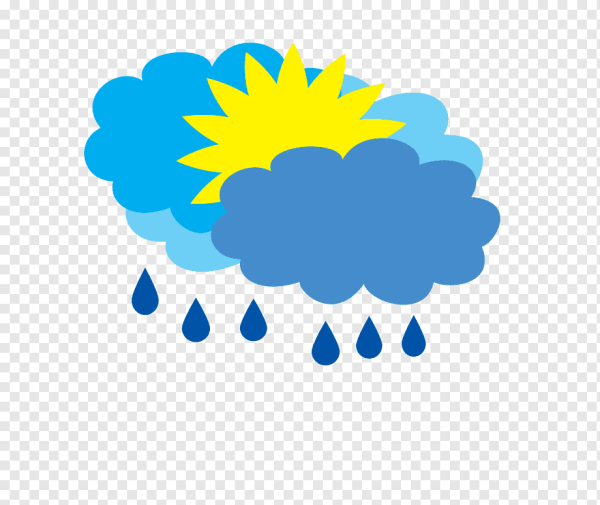 Тучка с дождиком