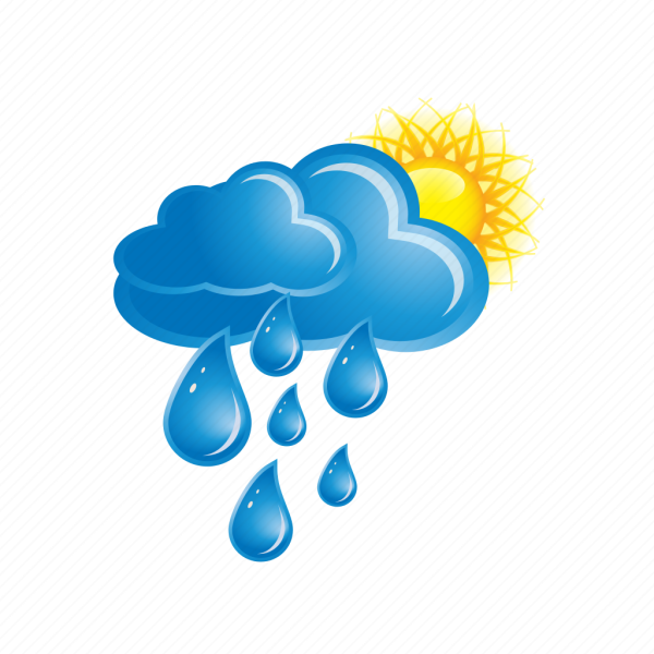 Солнышко и тучка