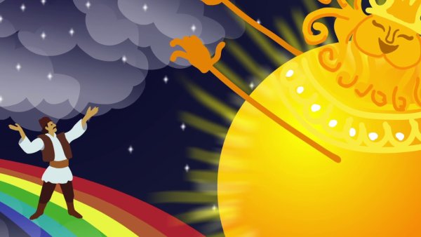 Сказка о солнце и Луне