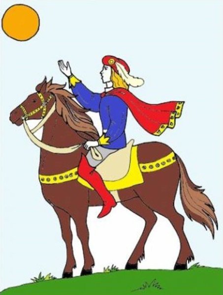 Сказка о мёртвой царевне и семи богатырях Елисей и ветер