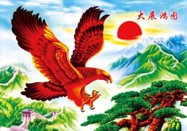 Фэн шуй красный Орел