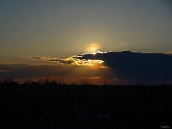 Солнце село в тучу