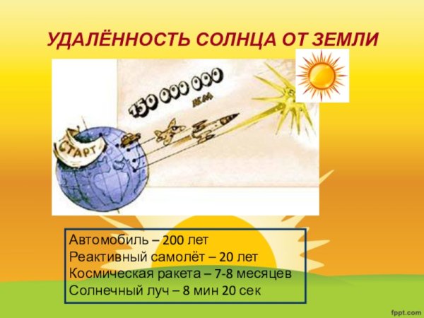 Растория от земли до солнца
