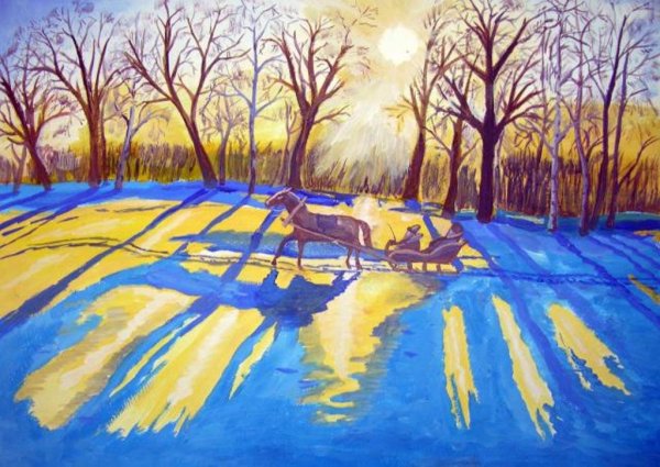 Морози слонце день чужеснц