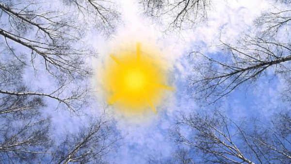 Весеннее солнце