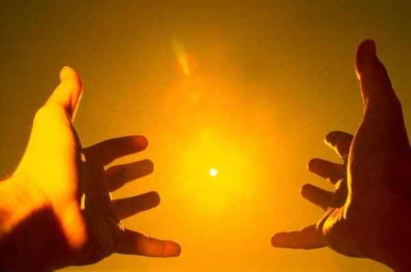 Лучи солнца