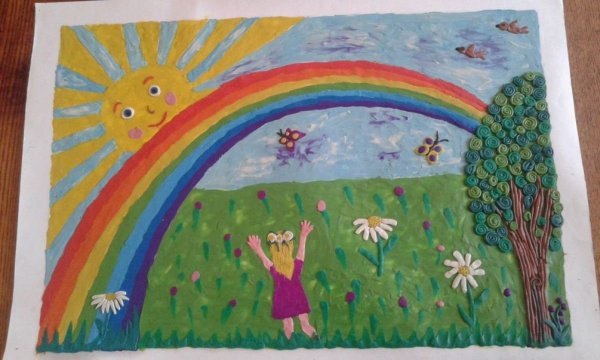 Рисование солнышко в средней группе