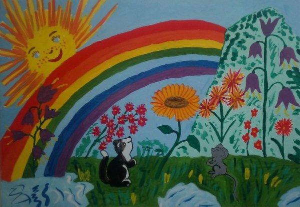 Изо на тему день защиты детей