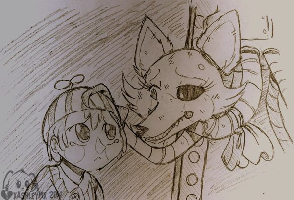 ФНАФ арты для рисования