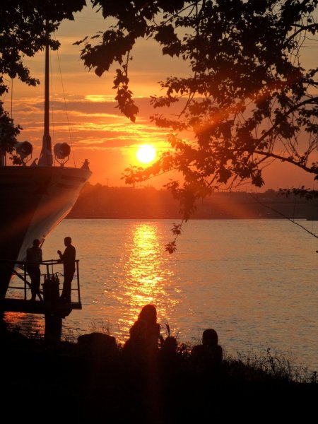 Добрый вечер закат