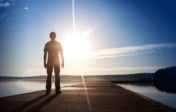 Фотосессия на фоне неба