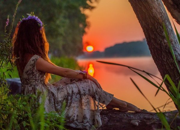 Счастливая девушка