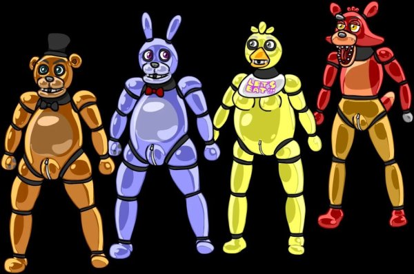 ФНАФ 9 карандашом