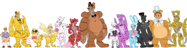 Фразы АНИМАТРОНИКОВ