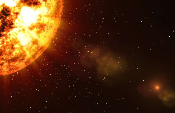 Солнце в космосе