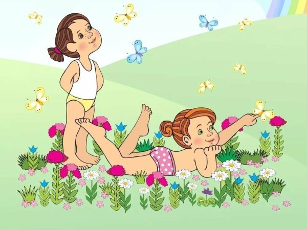 Воздушные ванны для детей дошкольного возраста