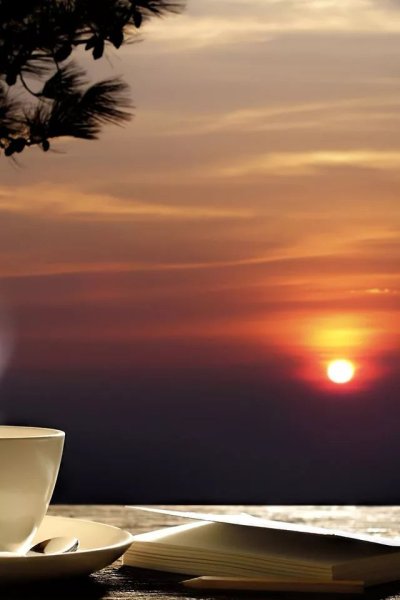 Кофе на закате