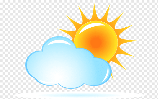 Солнышко и тучка