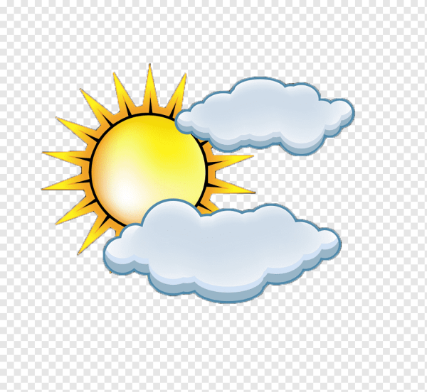 Солнце из за тучки