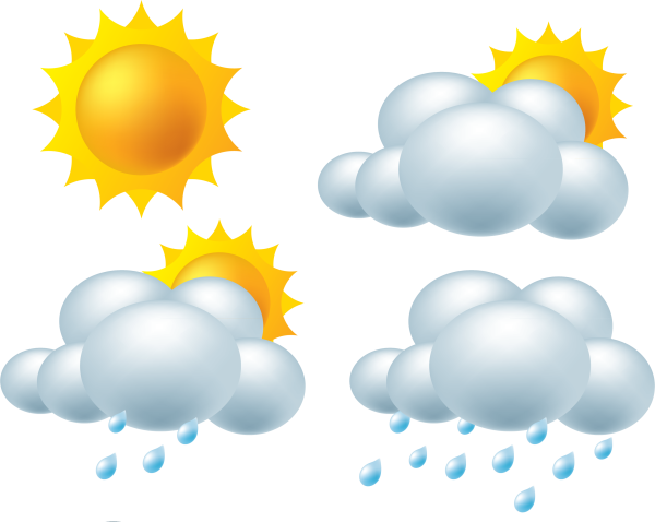 Солнышко с облачком