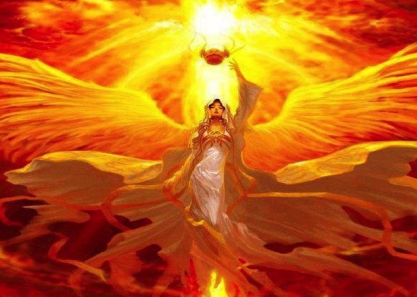 Ангел на закате