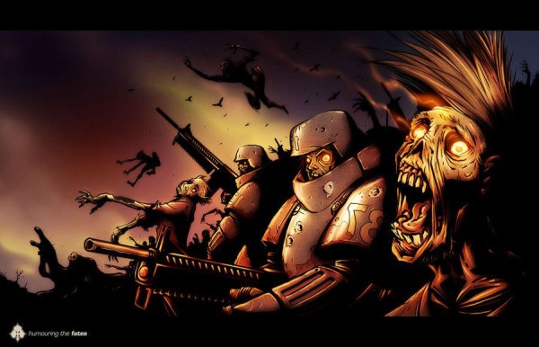 Обои на рабочий стол зомби