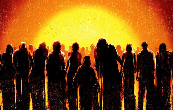 Зомби они когда солнце они горят