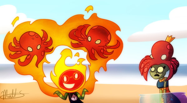 Зомби из растения против зомби 1