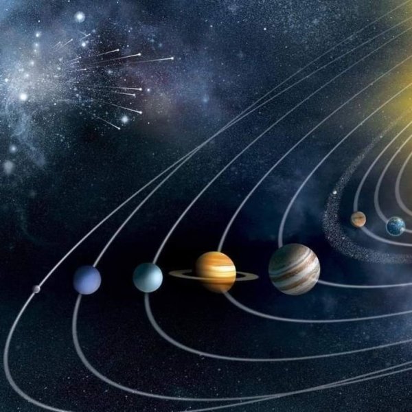 Орбита Юпитера вокруг солнца